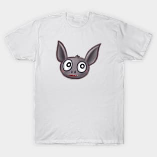 Cute Bat Drawing T-Shirt